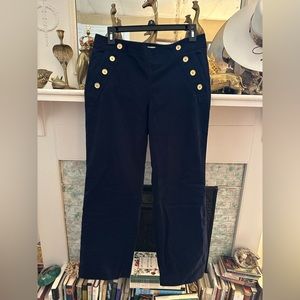 Navy Blue Sailor Pants from J. Crew